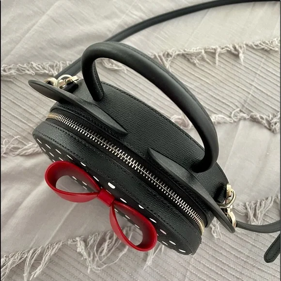 BNWOT! Kate Spade Minnie Mouse Crossbody Bag With Detachable Strap - Picture 7 of 15